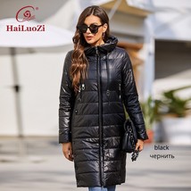 HaiLuoZi 2022 Women Fall Jacket Medium Long Casual Female Spring Coat Ho... - £132.39 GBP