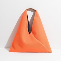 MABULA 2022 Brand Women Tote Hobo Handbag Triangle Design Summer Mesh Net Beach  - £44.42 GBP