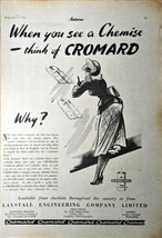 CROMARD-Laystall Engineering Co - 1950 Vintage Print Ad - Liners - Chemi... - $12.31