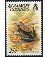 ZAYIX Solomon Islands 406 MNH Inscribed &quot;1982&quot; Amphibians Frogs 031023S51 - £1.17 GBP