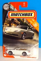 Matchbox 2020 MBX City Series #37 Porsche 911 Carrera Cabriolet White - £3.13 GBP
