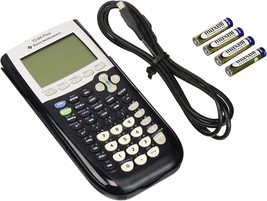 Black Ti-84 Plus Graphing Calculator From Texas Instruments - $135.97