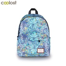  Design Women Floral Backpack Female School Bags For Teenage Girls School Backpa - £35.33 GBP