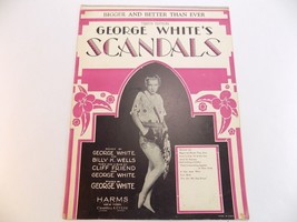 Vintage Sheet Music 1929 Bigger And Better Than Ever From George Whites Scandals - £7.22 GBP