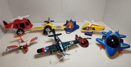 Lot of 8 Toy Planes &amp; Helicopters Misc. See Pics And Description - $14.50