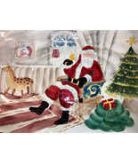 Christmas Platter  Hand Painted - Santa Oblong - Maxcera￼ - £3.98 GBP