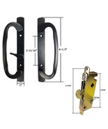 STB Sliding Glass Patio Door Handle Kit with Mortise Lock, Black, Non-Keyed - €59,87 EUR