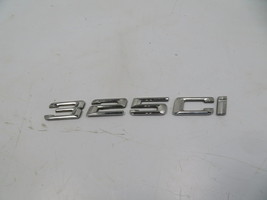 05 BMW 325ci E46 #1204 Emblem, "325ci" Trunk OEM - $24.99