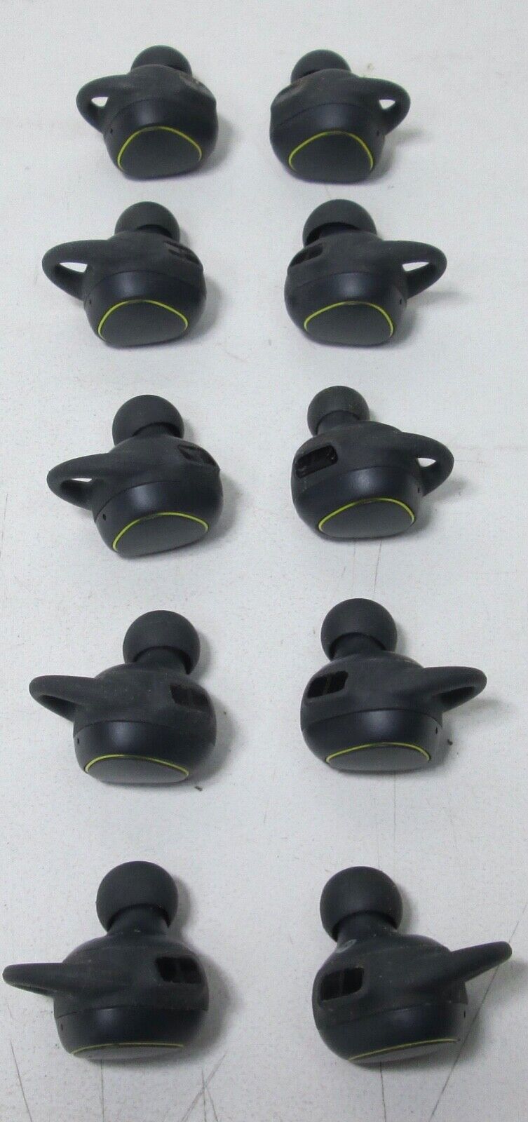 5 Pair Samsung Gear IconX  SM-R150 EARBUDS ONLY (Black) - Untested - $23.74