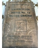 1943 Parts Catalog Diesel No 12 Motor Grader Caterpillar 9K1-9K2000 - $20.01