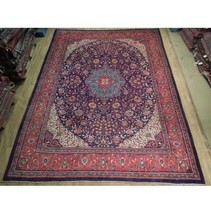 10x14 Authentic Hand Knotted Semi-Antique Wool Rug Red B-74551 * - £2,490.67 GBP