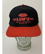 Vintage LUM’S FORD Hat Lincoln Mercury Snapback Cap Albemarle NC Excellent - £10.59 GBP