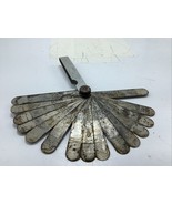 Vintage Craftsman 40803 Feeler Gauge Metric 15 blade - $16.34 CAD