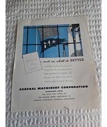 1942 General Machinery Corporation. ~and we shall do better - $244.43 MXN