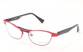 New Authentic Alain Mikli Eyeglasses AL1220 MOB7 Red Black Metal Plastic France - £146.14 GBP
