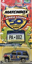  PA Matchbox Across America 50th birthday series Chevy Tahoe Police - $7.00