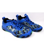 UNDER ARMOUR 3022865-400 GS MAINSHOCK 2 BLUE/GREEN CAMO SNEAKER YOUTH 5.... - $19.98