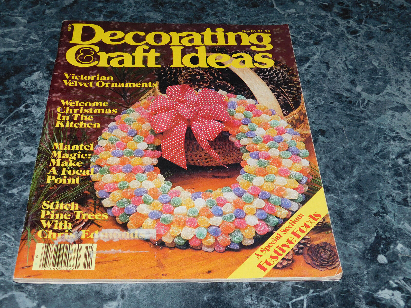 Decorating & Craft Ideas Magazine November 1981 Wreaths of Leaves ...