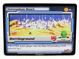2001 Score Unlimited Dragon Ball Z DBZ CCG TCG Defenseless Beach #95 - £4.02 GBP