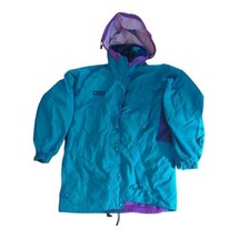 Columbia Women&#39;s Purple Blue Insulated Ski Jacket Bugaboo Parka Medium - $44.50