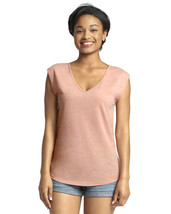 Marky G N5040 Women&#39;s 3-Pack Festival Sleeveless V-Neck T-Shirt, Desert Pink, XS - £8.99 GBP