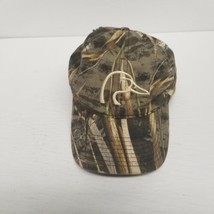 Ducks Unlimited Camouflage Strapback Adjustable Hat, Duck Hunting, Nice Shape  - £11.80 GBP