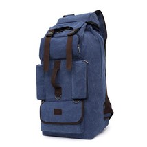 Super Large Capacity Travel Backpack 80L Cancas Men BackpaMultifunction Outdoor  - £72.30 GBP