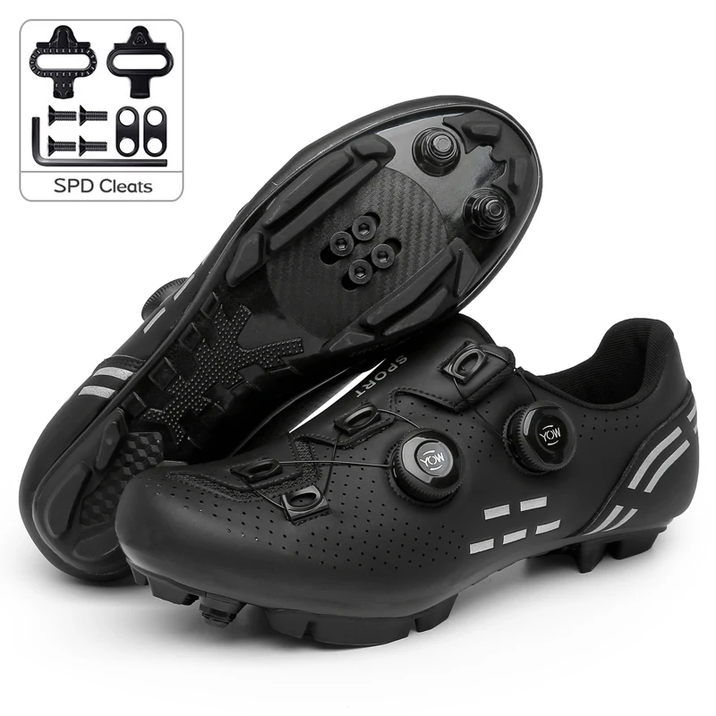 Mountain Bike Shoes Men Flat Dirt Mtb Cycling Shoes Women Racing Road Bike Sneak - £172.25 GBP