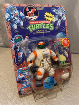 Ninja Turtles Apollo 11 Moon Landin&#39; Mike Playmates Figure TMNT Michaela... - £167.43 GBP