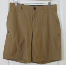 Orvis 4 Way Stretch Comfort Waistband Techv Shorts TAN Men&#39;s Sz 32  NWT - $18.83