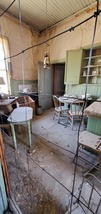 BODIE A CITY FROZEN IN TIME Light Green Kitchen Waiting digital download... - $72.98 MXN
