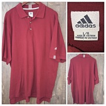 Adidas Mens Size L Golf Polo Shirt - $23.00