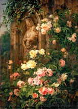 Our Lady of the Roses – Simon Saint-Jean – Vintage Catholic Art Print – Archival - £11.05 GBP+