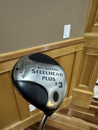 Callaway Big Bertha Steelhead III 3-wood with Steel Uniflex Shaft - $19.80