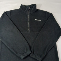 Columbia WM6643 Men's Black 1/4 Zip Pullover Sweatshirt Pockets Size Large image 12