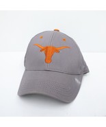 Captivating Headgear Texas Longhorn Hat Cap Adjustable Grey Orange NCAA ... - £11.78 GBP