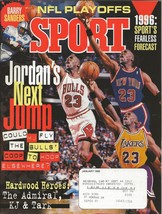 ORIGINAL Vintage Jan 1996 Sport Magazine Michael Jordan Bulls Knicks Lakers - $29.69