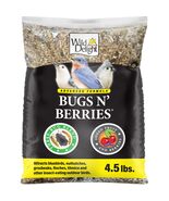 Wild Delight 099127 Bugs N&#39; Berries Wild Bird Food, 4.5 lb - $44.85 CAD