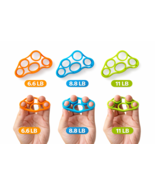 6-Pack Hand Grip Strengthener Set – Finger Exerciser, Forearm Grip Trainer - $11.86