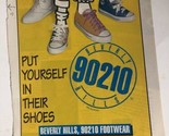 Vintage Beverly Hills 90210 Footwear shoes Print Ad 1992 full page pa3 - $8.90