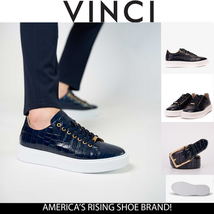The Dublin Blue Leather Men Sneaker image 14