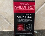 CND Vinylux Mini Duo Wildfire 7 Day Wear 1 Polish 1 Top Coat 0.125 fl oz... - $11.87