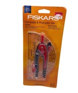 Fiskars Compass &amp; Protractor Set NEW - $9.49