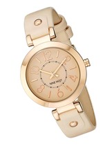 Women s Rose Gold-Tone Case Blush Pink Strap Watch - $85.94