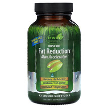 Triple-Diet Fat Reduction Max Accelerator 72 Liquid Soft-Gels Exp 6/26 - $393.25 MXN