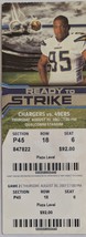 Chargers vs. 49ers Sept 30 2007 Ready to Strike Qualcomm Stadium Ticket ... - €4,23 EUR