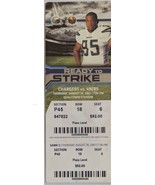 Chargers vs. 49ers Sept 30 2007 Ready to Strike Qualcomm Stadium Ticket ... - $6.91 CAD