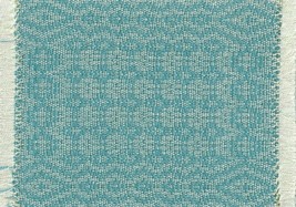 Artisan Handwoven Dollhouse Rug 5&quot;x7&quot; Wedgewood Blue #23, Wool on Cotton - £34.21 GBP