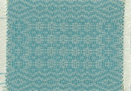 Artisan Handwoven Dollhouse Rug 5&quot;x7&quot; Wedgewood Blue #23, Wool on Cotton - £34.07 GBP