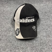 Oakland Raiders Mens Hat Cap National Football League Black Strapback Ad... - $29.73